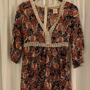 Medium Flying Tomato Paisley Dress